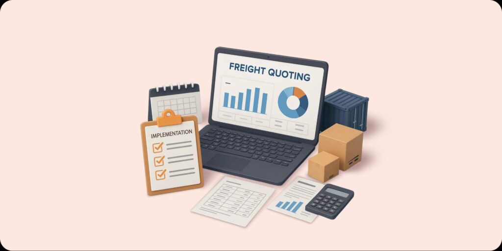 freight quoting software implementation plan